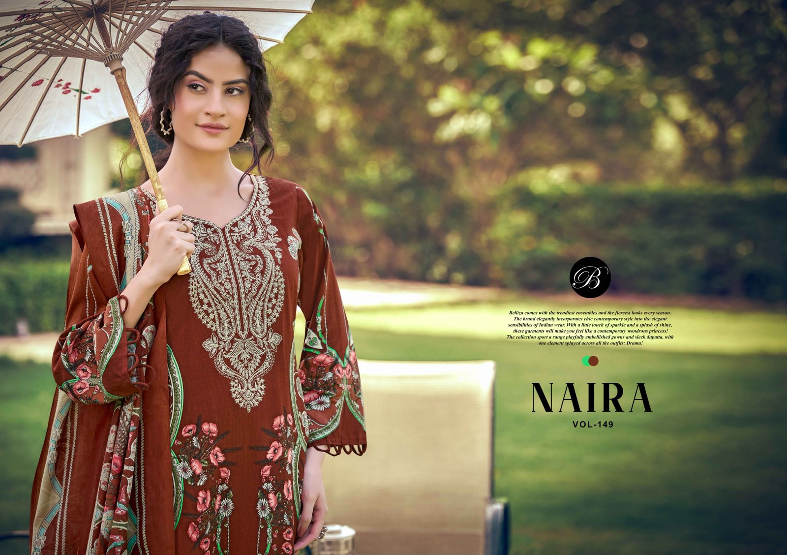NAIRA VOL 149 BELLIZA (Cotton Dupatta) - Image 7