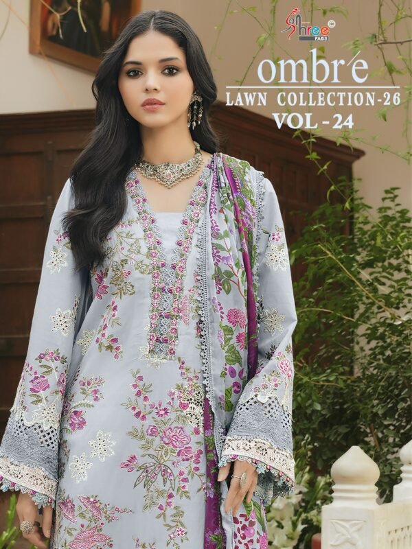OMBRE LAWN COLLECTION VOL 24 SHREE