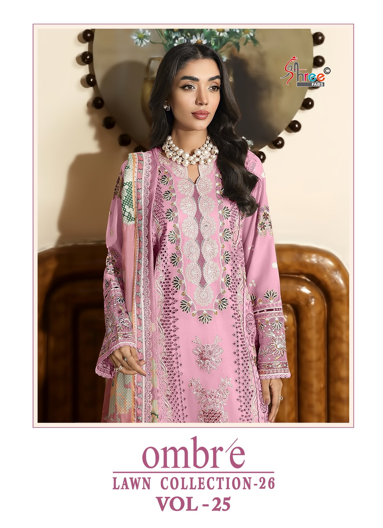OMBRE LAWN COLLECTION VOL 25 SHREE
