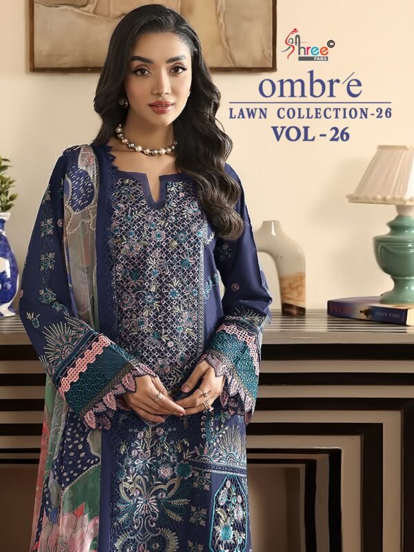 OMBRE LAWN COLLECTION VOL 26 SHREE
