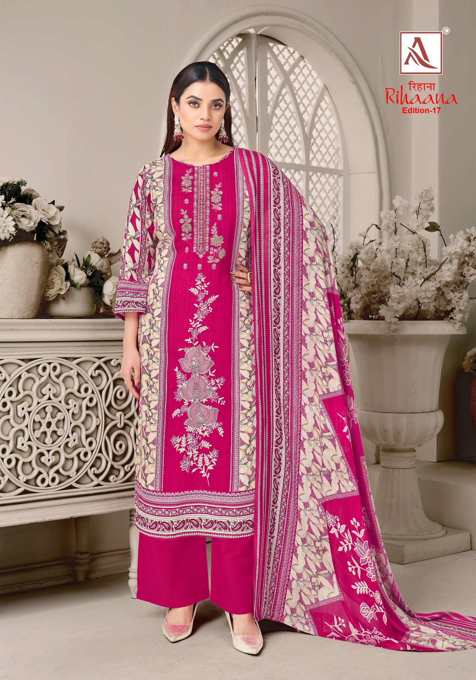 RIHAANA 17 ALOK (Cotton Dupatta) - Image 14