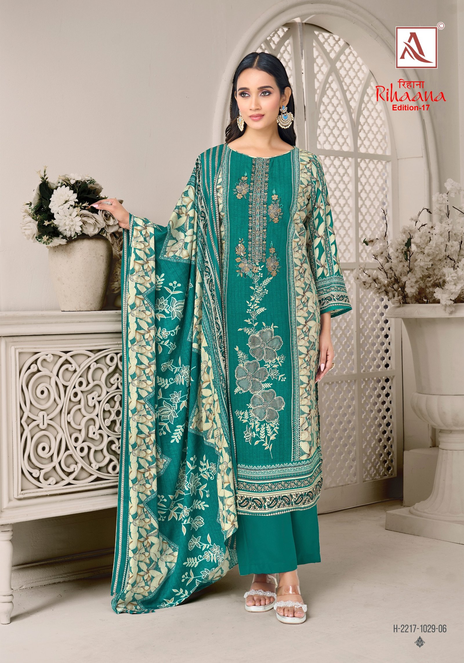 RIHAANA 17 ALOK (Cotton Dupatta) - Image 3