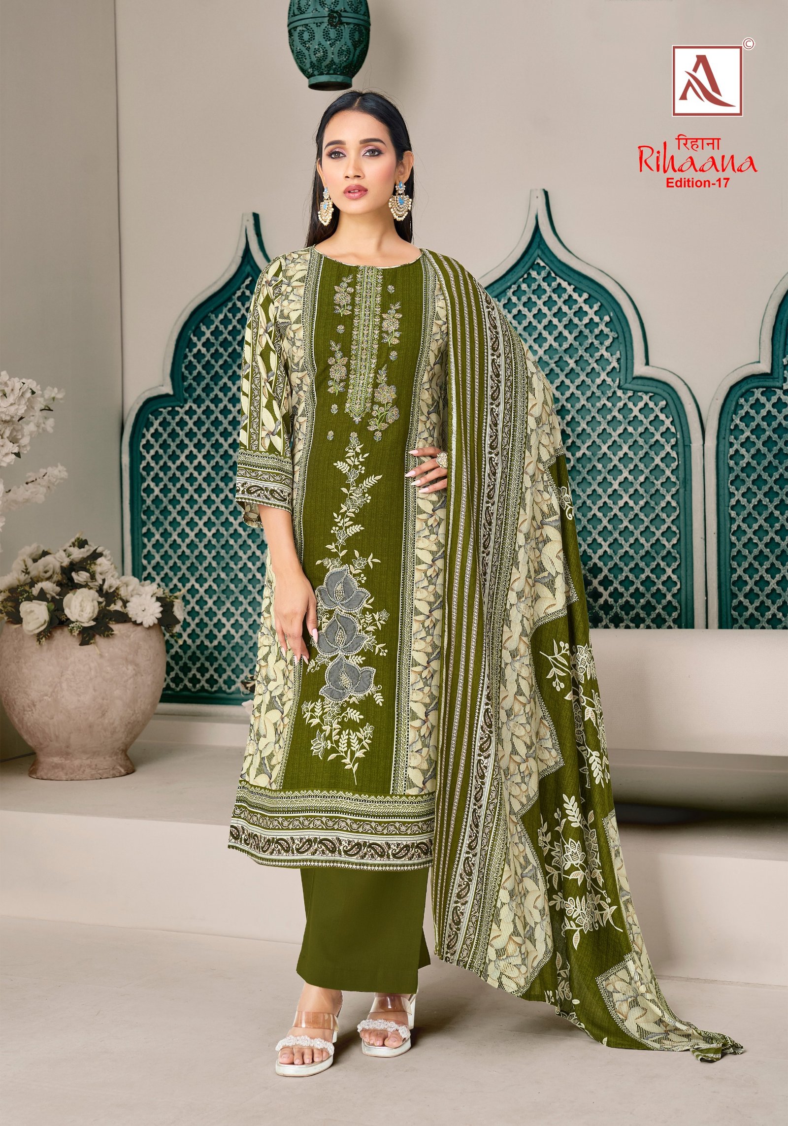 RIHAANA 17 ALOK (Cotton Dupatta) - Image 8