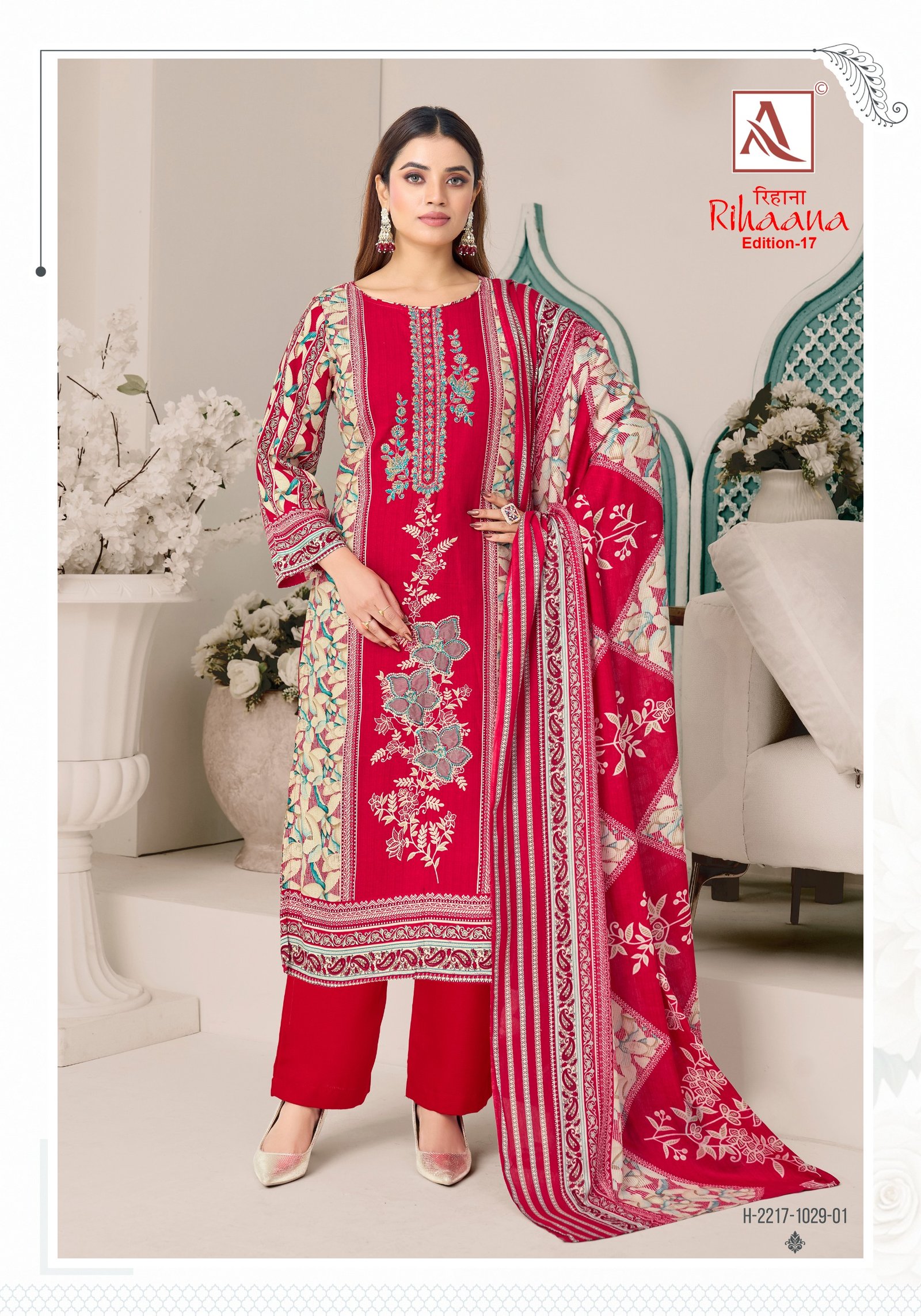 RIHAANA 17 ALOK (Cotton Dupatta) - Image 17