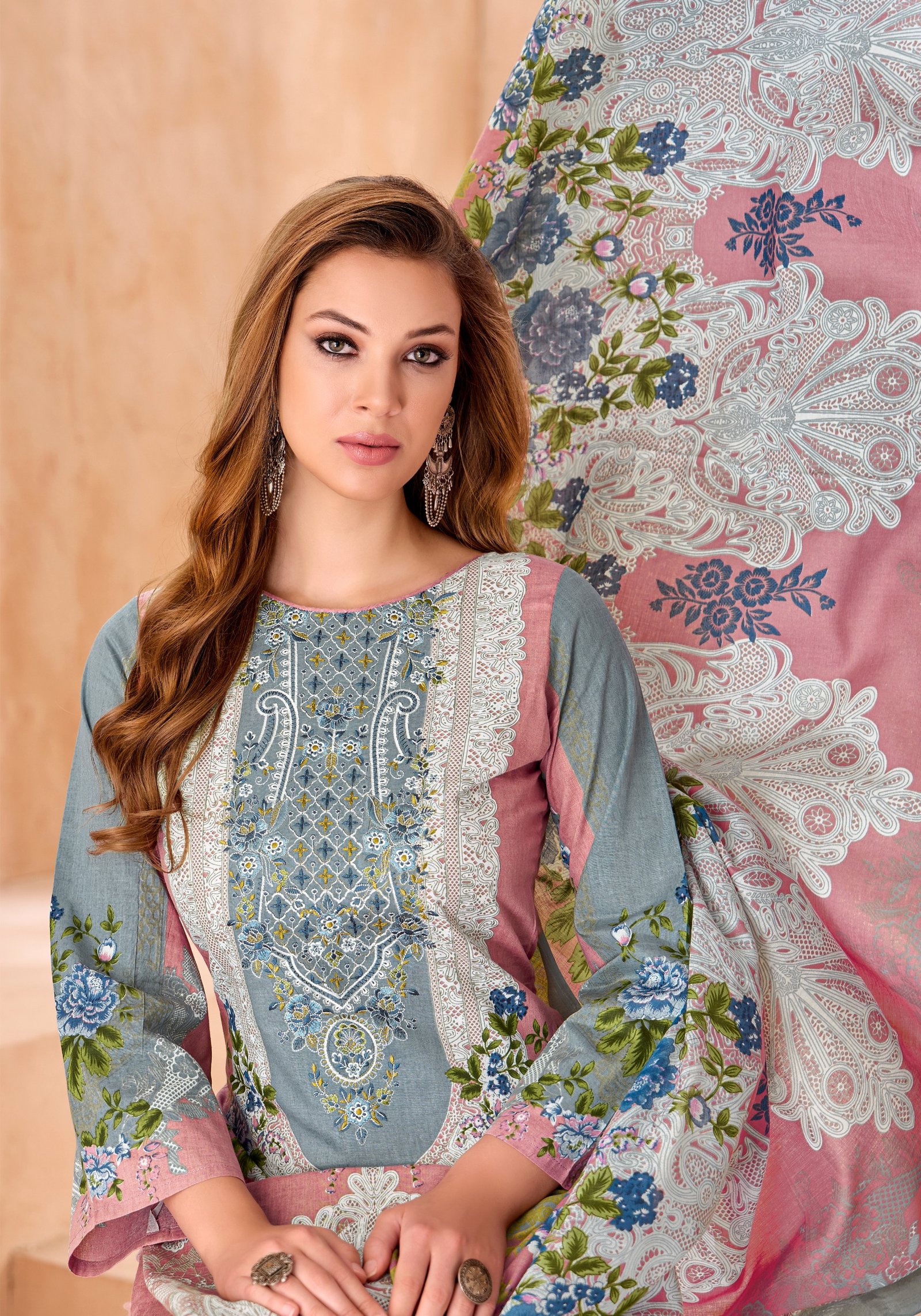 RIHAANA 19 ALOK (Cotton Dupatta) - Image 12