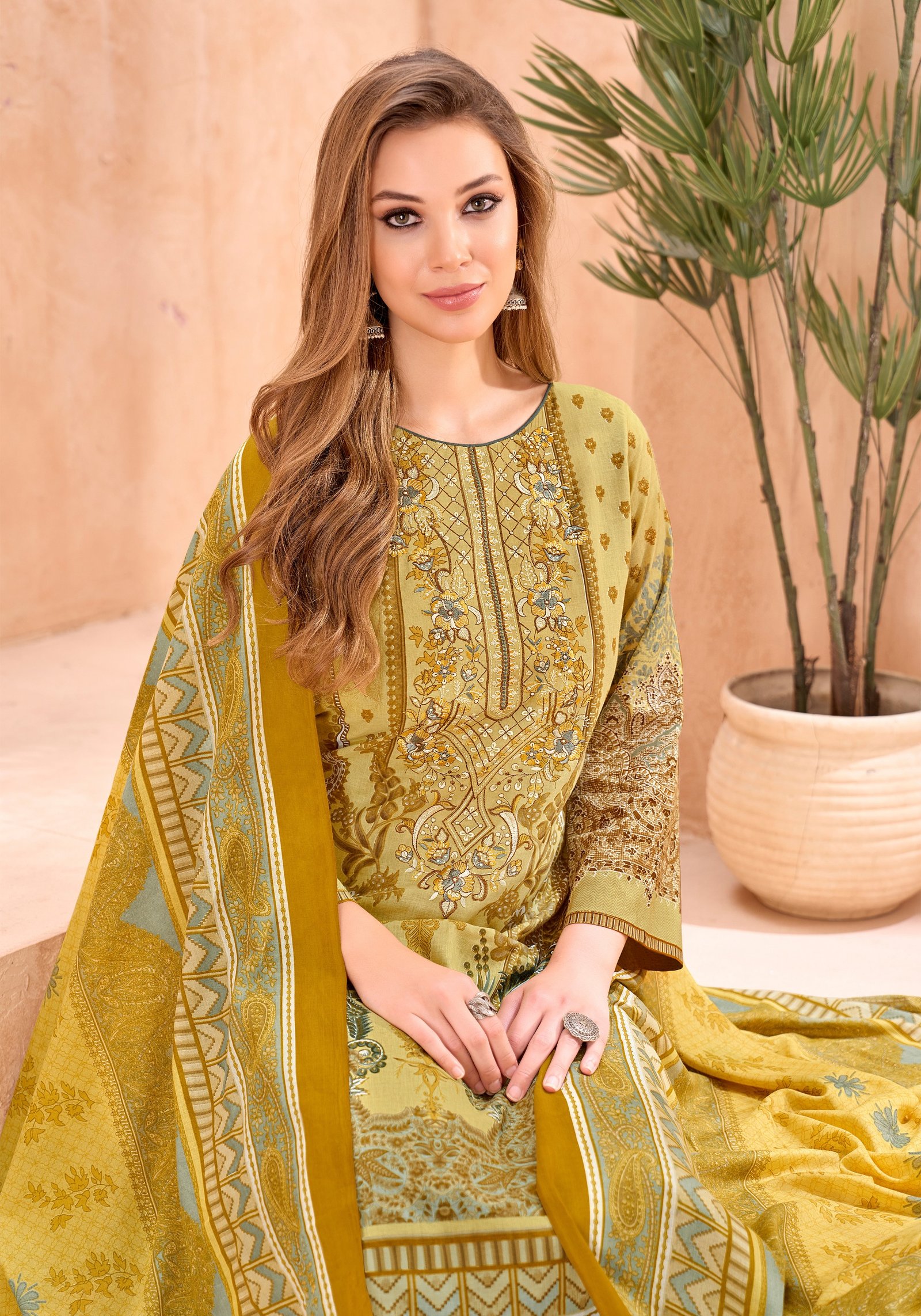 RIHAANA 19 ALOK (Cotton Dupatta) - Image 3