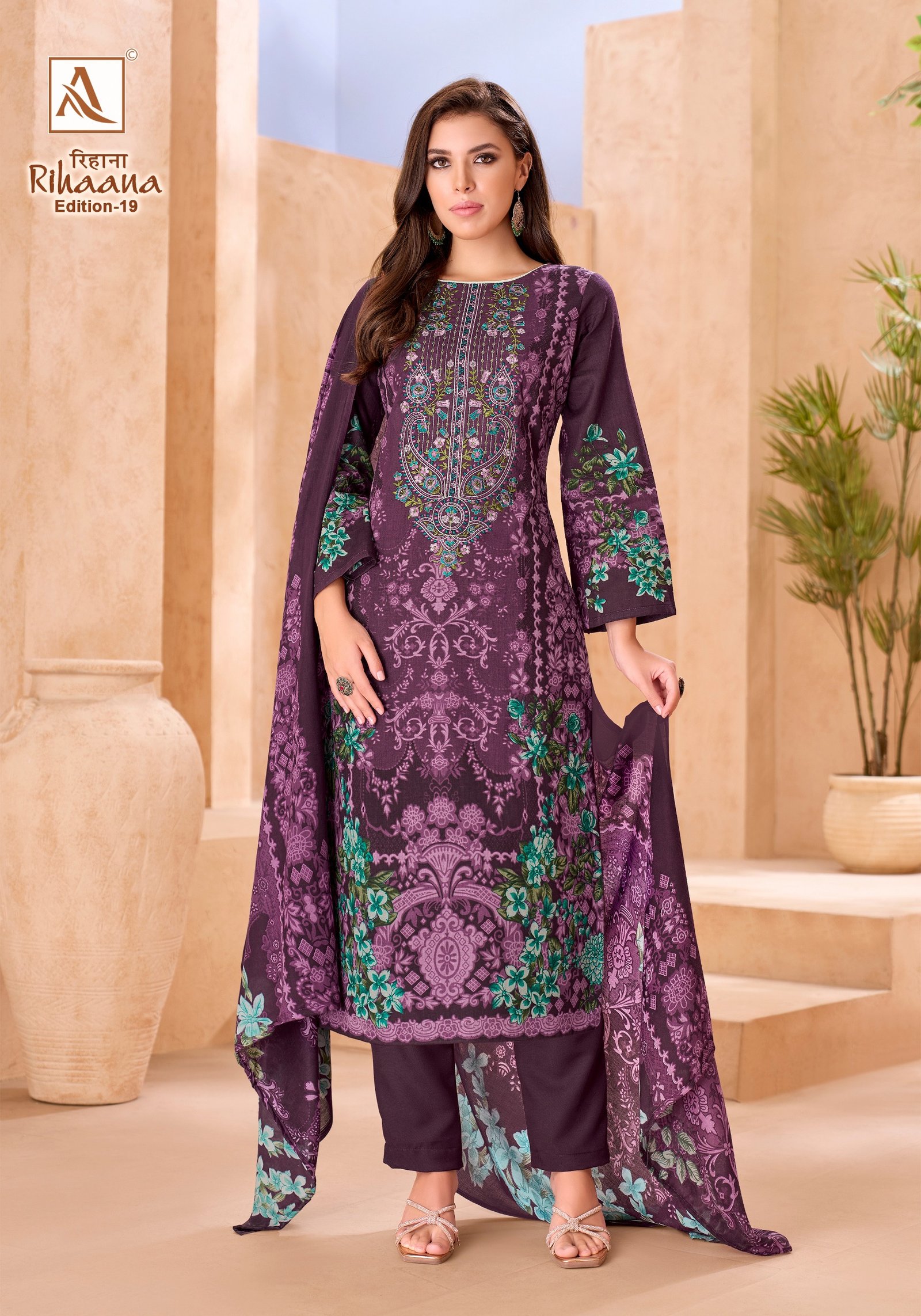RIHAANA 19 ALOK (Cotton Dupatta) - Image 6