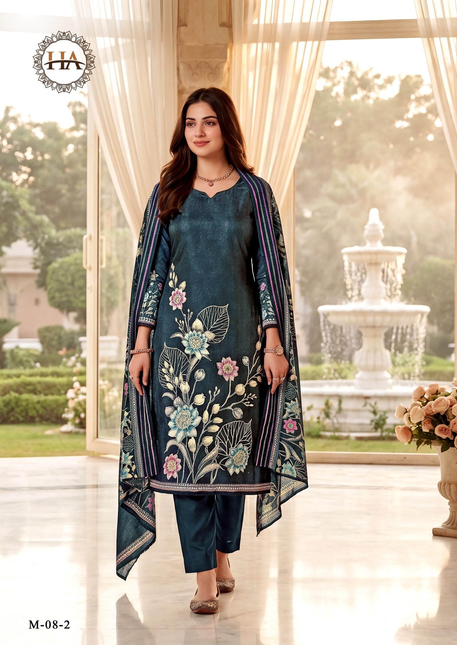 ROSEY 6 HARSHIT ALOK (Cotton Dupatta) - Image 10