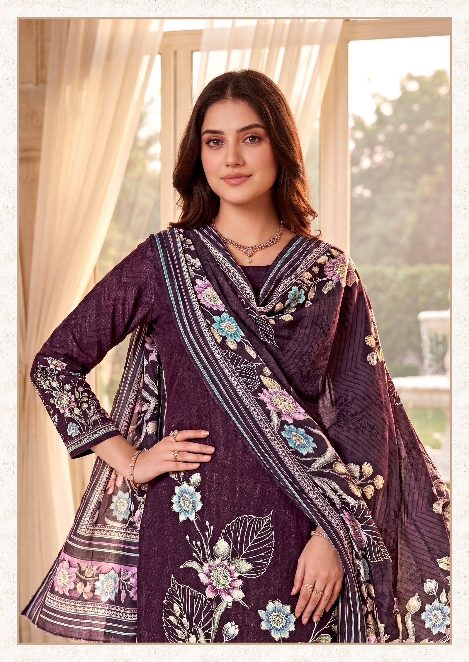 ROSEY 6 HARSHIT ALOK (Cotton Dupatta) - Image 11