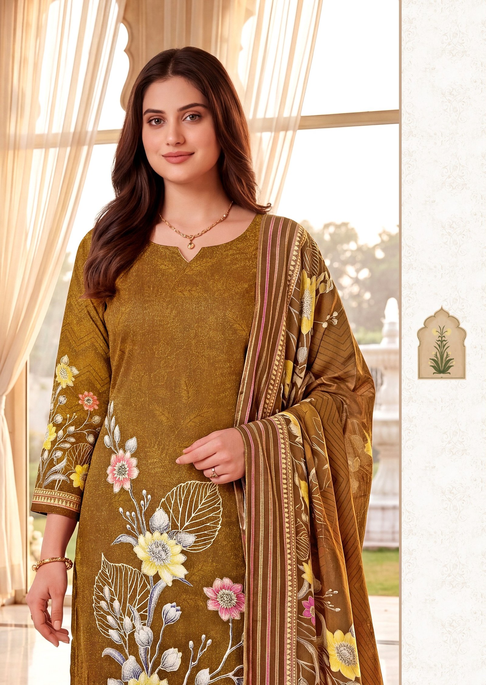 ROSEY 6 HARSHIT ALOK (Cotton Dupatta) - Image 12