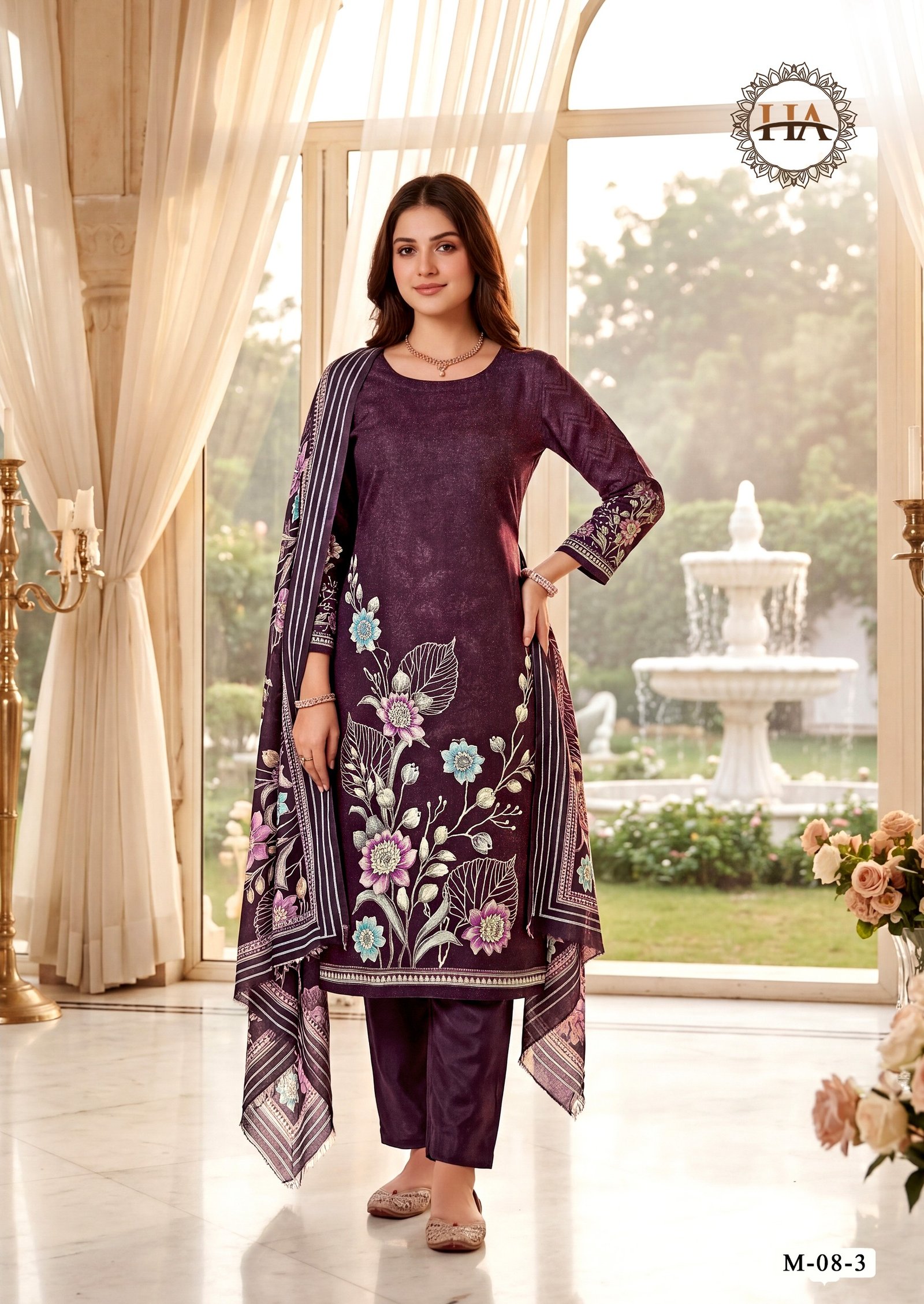 ROSEY 6 HARSHIT ALOK (Cotton Dupatta) - Image 13