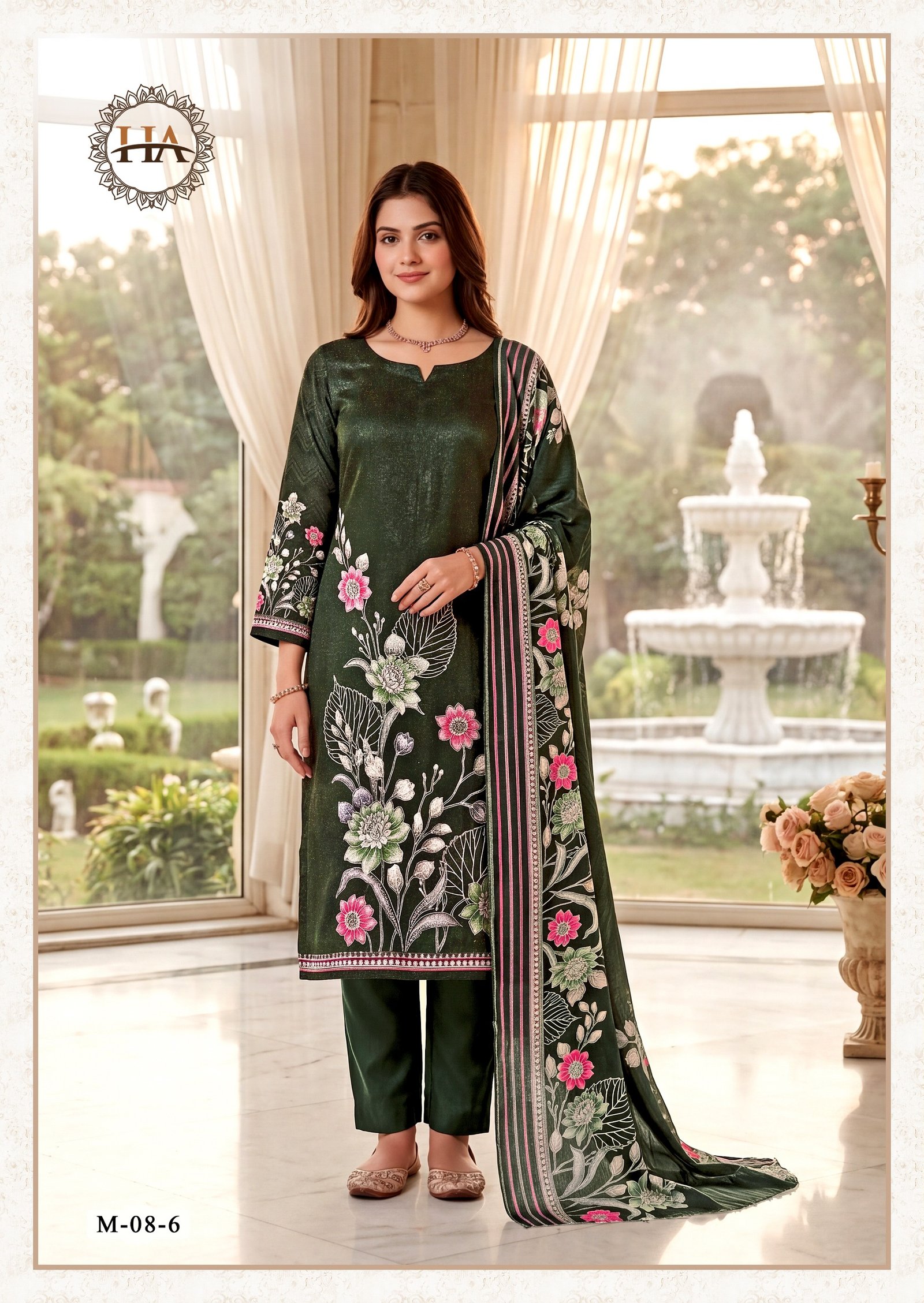 ROSEY 6 HARSHIT ALOK (Cotton Dupatta) - Image 5