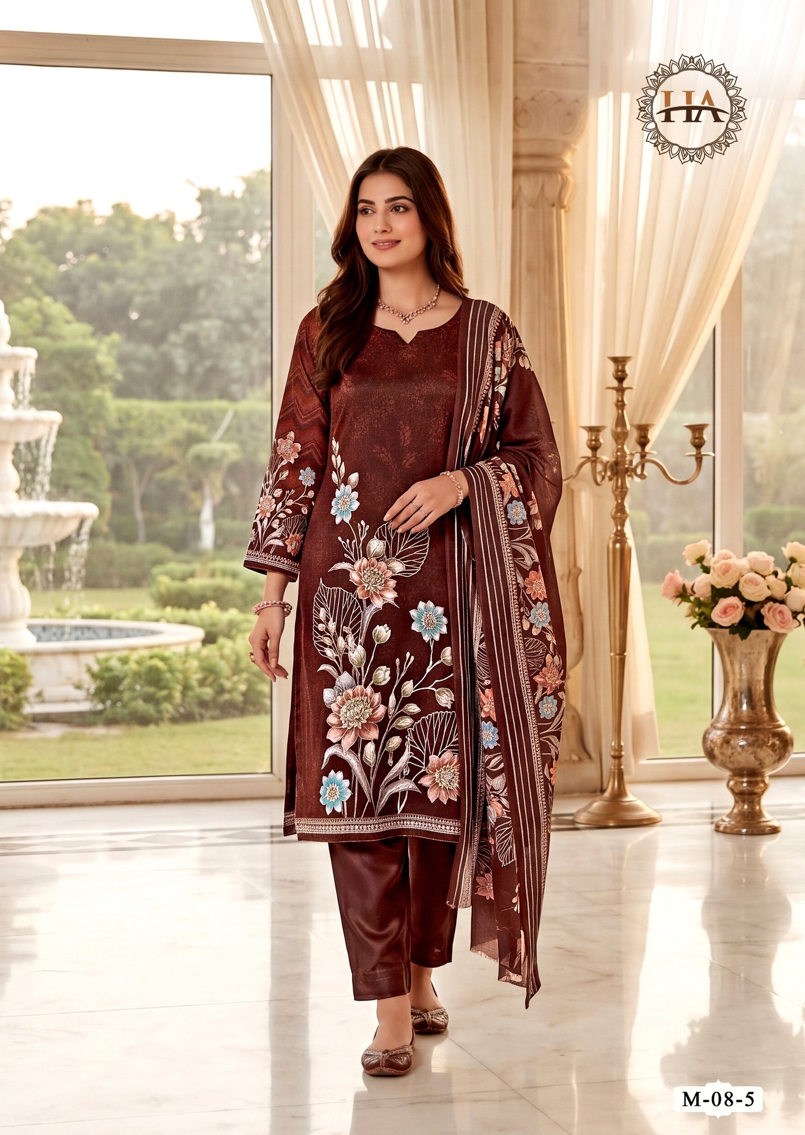 ROSEY 6 HARSHIT ALOK (Cotton Dupatta) - Image 6