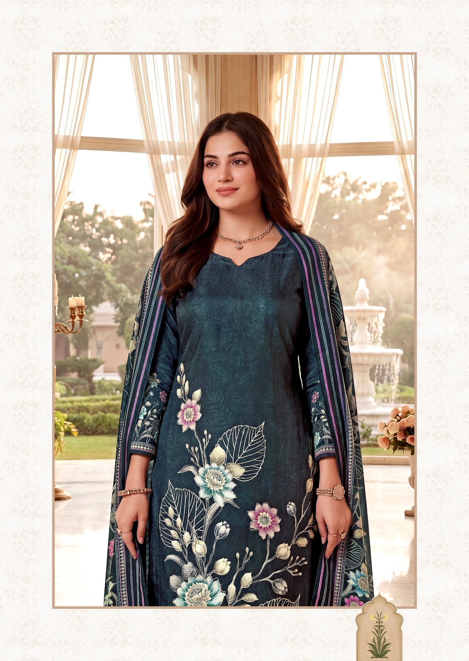 ROSEY 6 HARSHIT ALOK (Cotton Dupatta) - Image 7