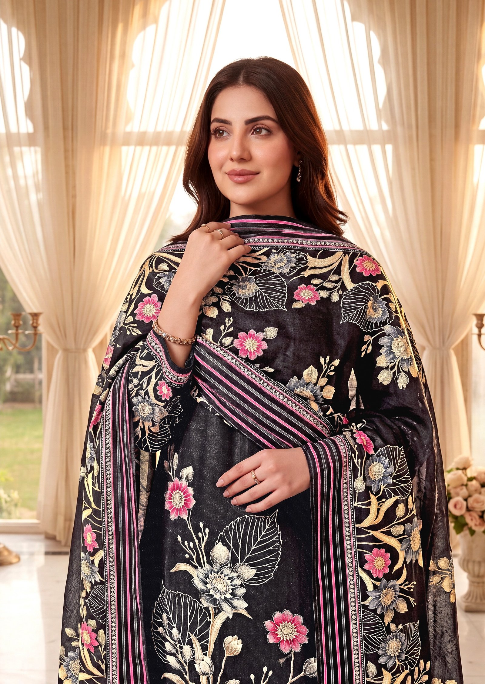 ROSEY 6 HARSHIT ALOK (Cotton Dupatta) - Image 15