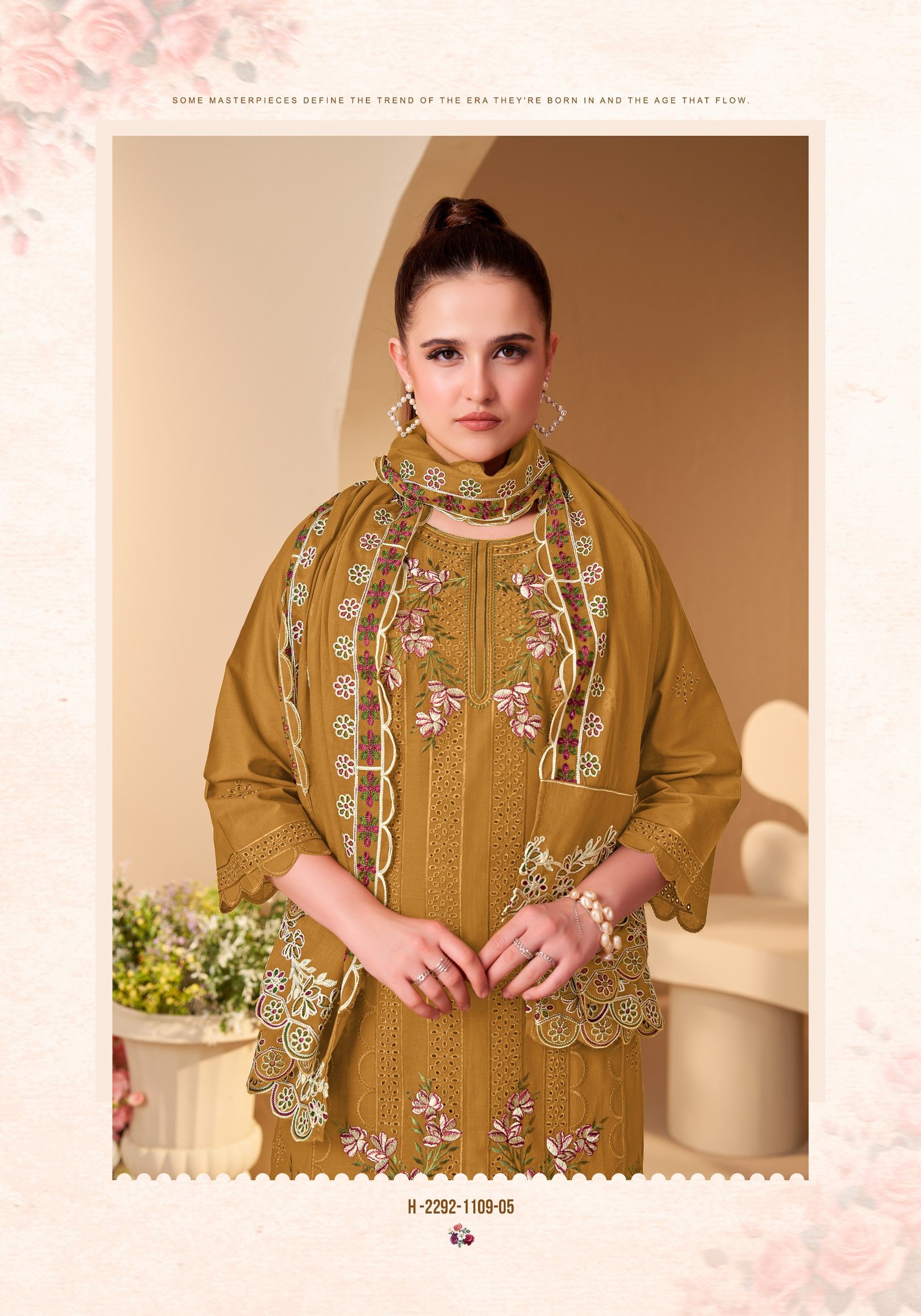 ROYAL NOOR ALOK (Cotton Dupatta) - Image 10