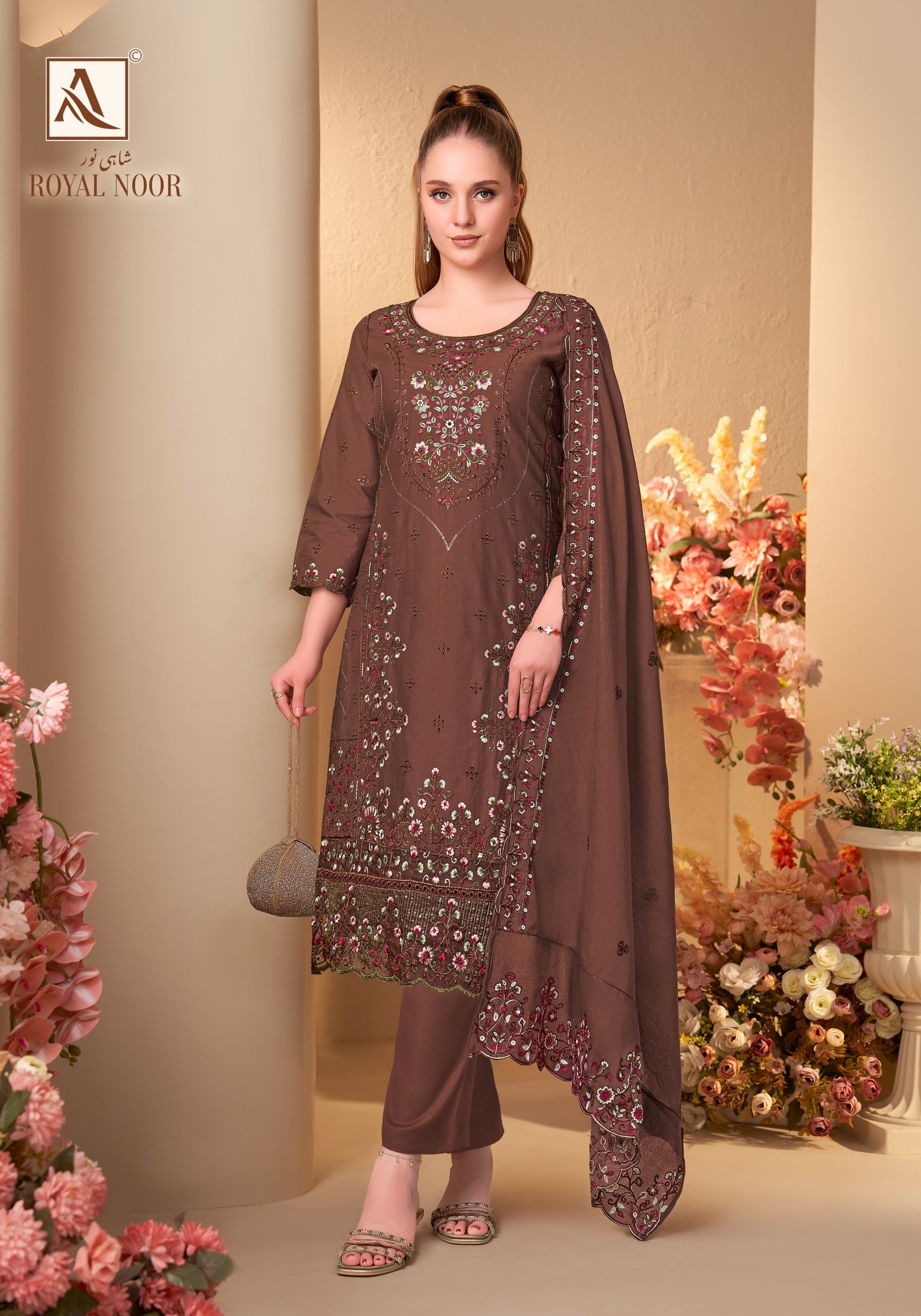 ROYAL NOOR ALOK (Cotton Dupatta) - Image 11