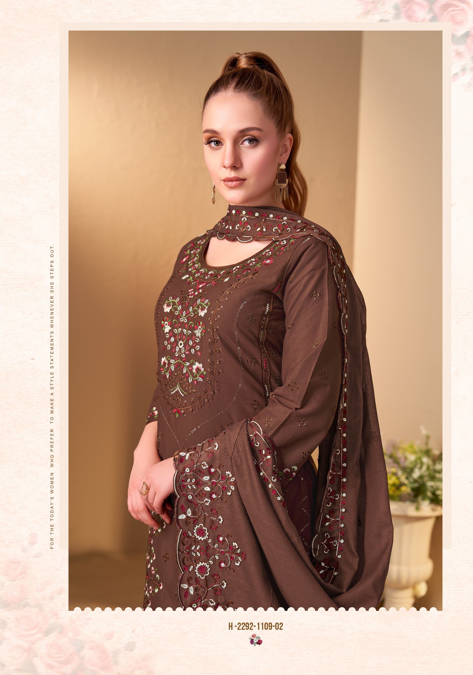 ROYAL NOOR ALOK (Cotton Dupatta) - Image 12