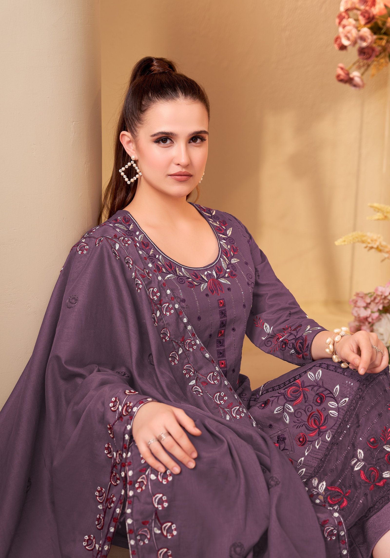 ROYAL NOOR ALOK (Cotton Dupatta) - Image 14