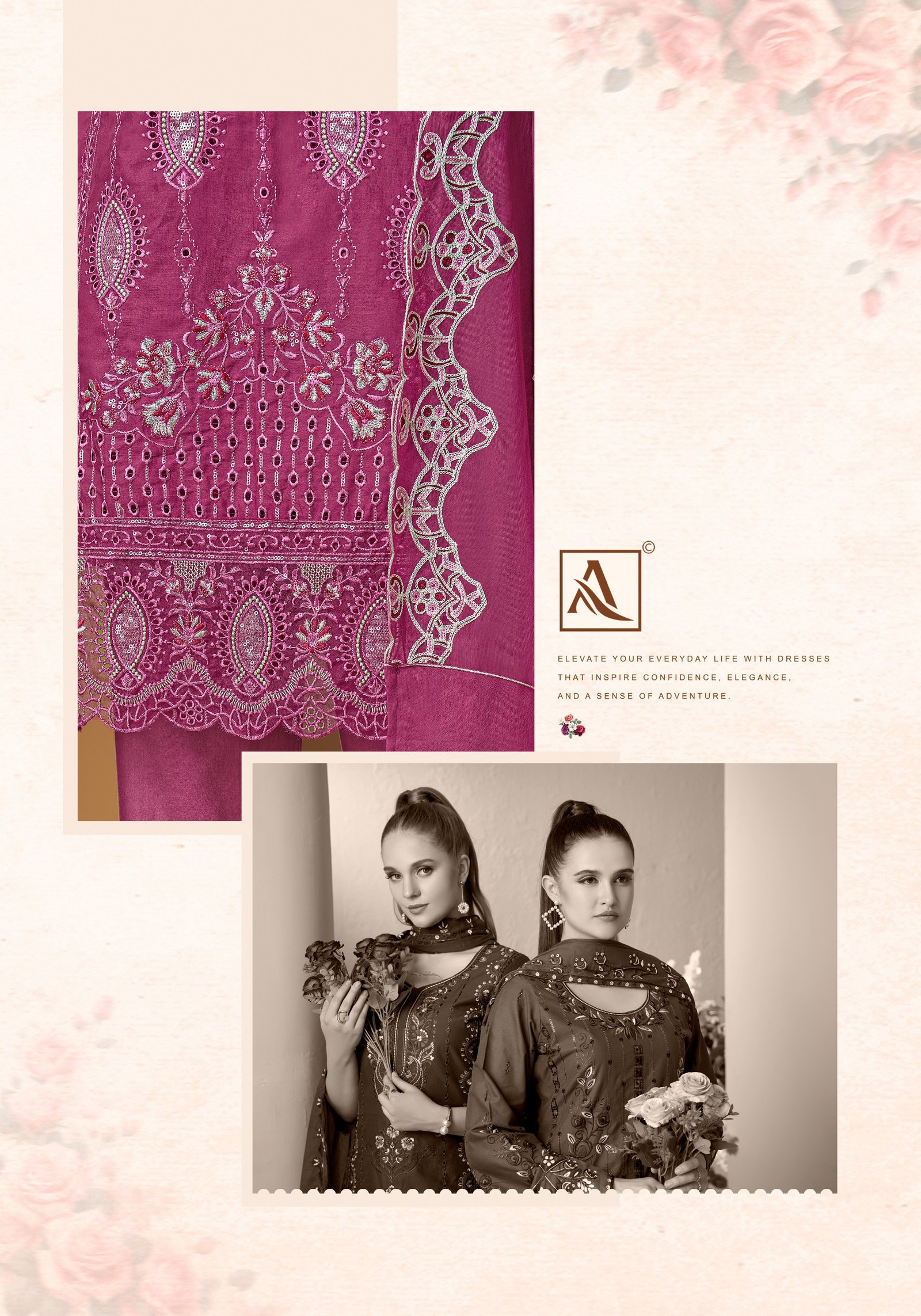 ROYAL NOOR ALOK (Cotton Dupatta) - Image 5