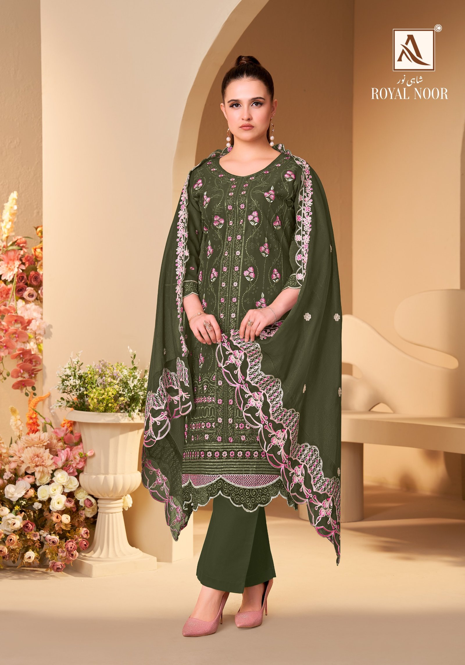 ROYAL NOOR ALOK (Cotton Dupatta) - Image 7