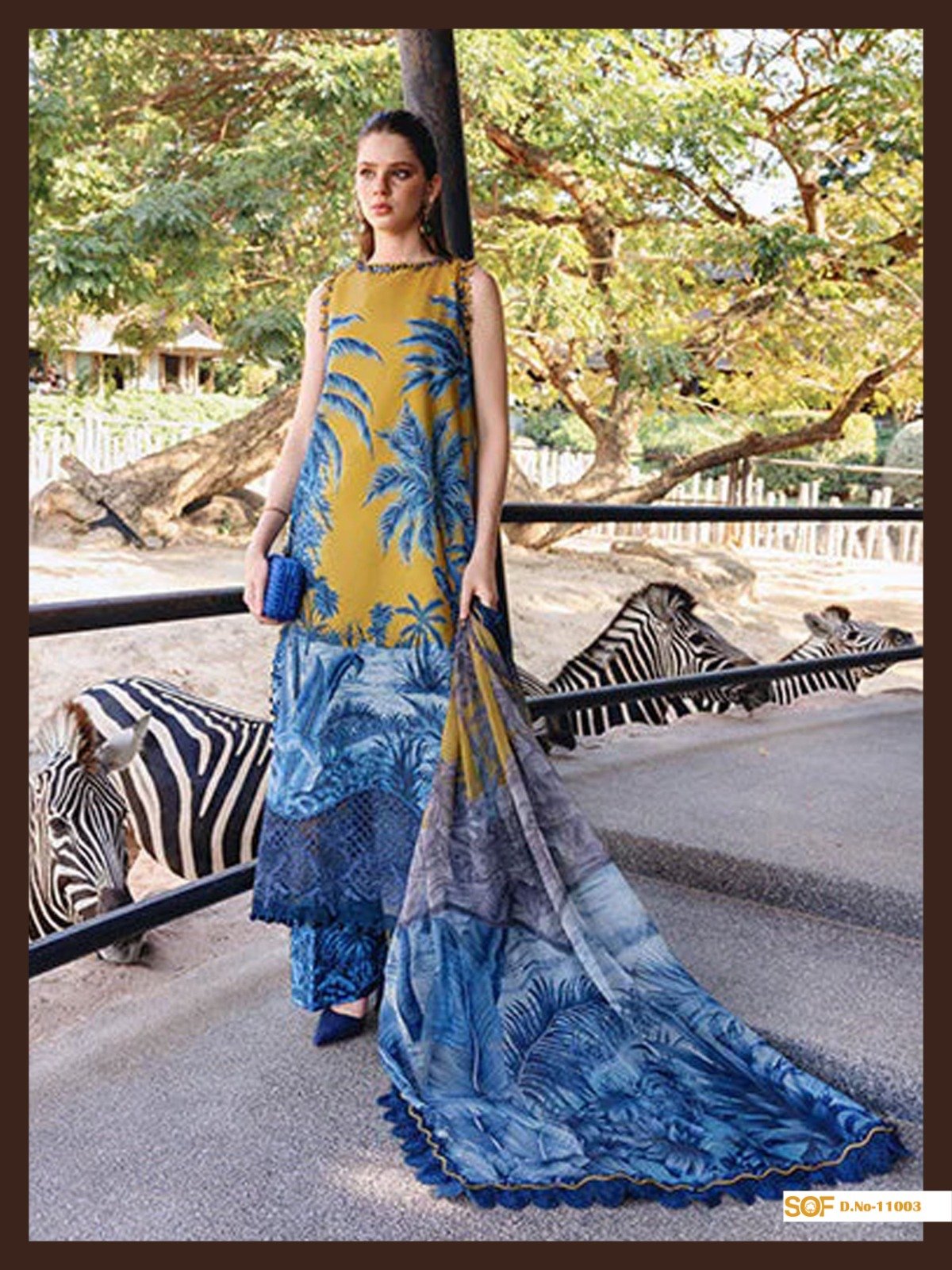 SAIRA RIZWAN VOL 11 (cotton Dupatta) - Image 11