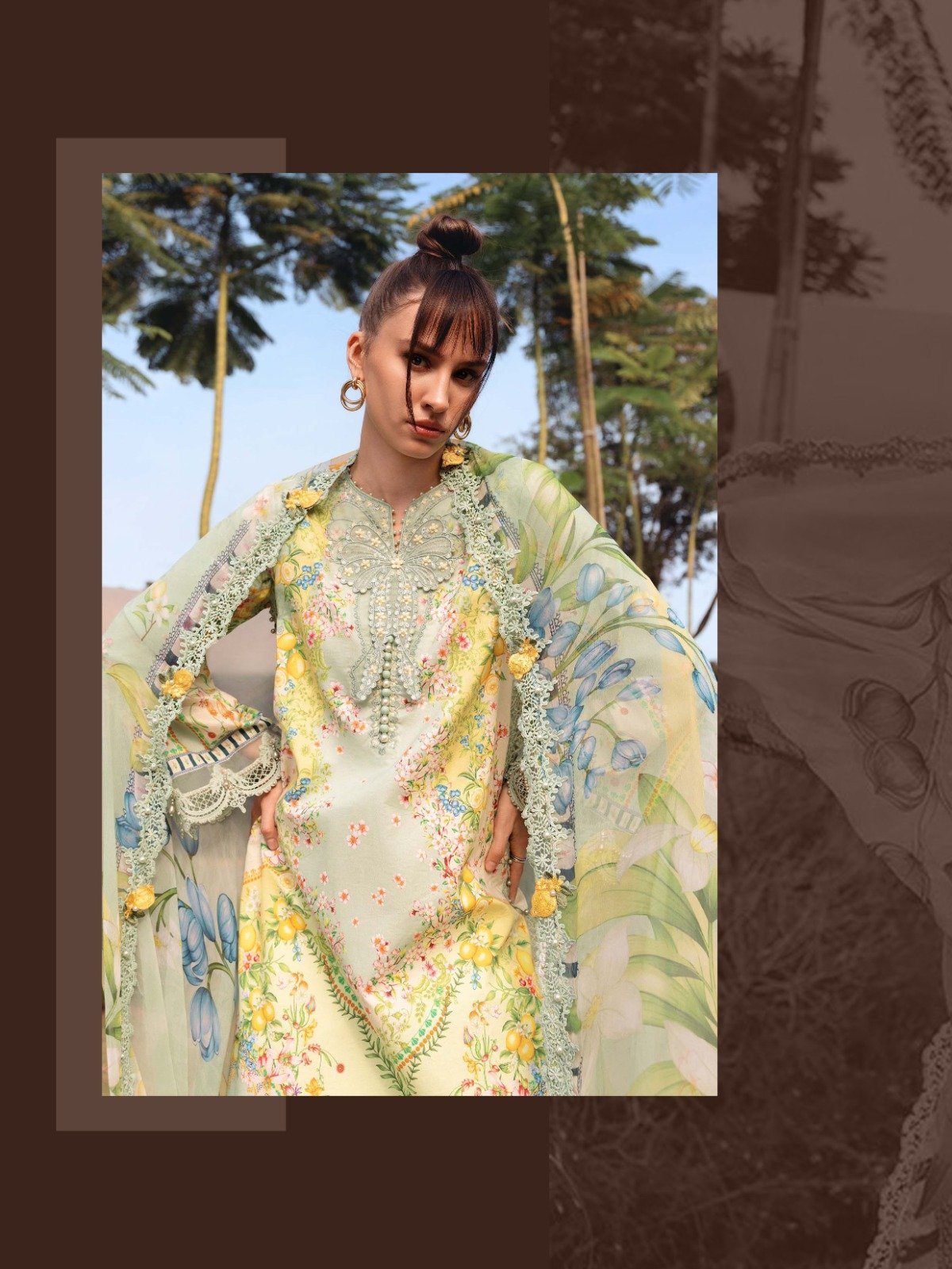 SAIRA RIZWAN VOL 11 (cotton Dupatta) - Image 13