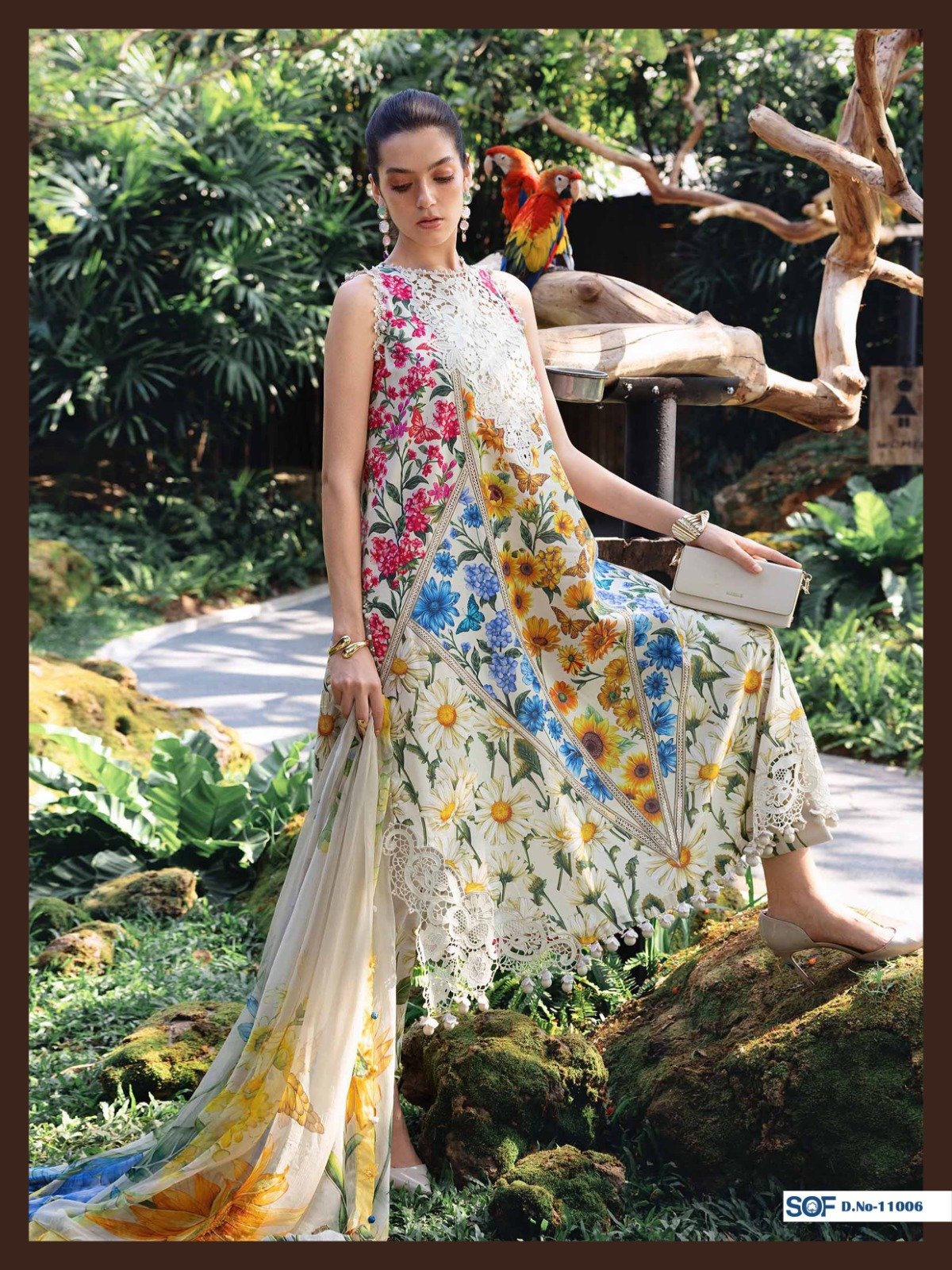 SAIRA RIZWAN VOL 11 (cotton Dupatta) - Image 4