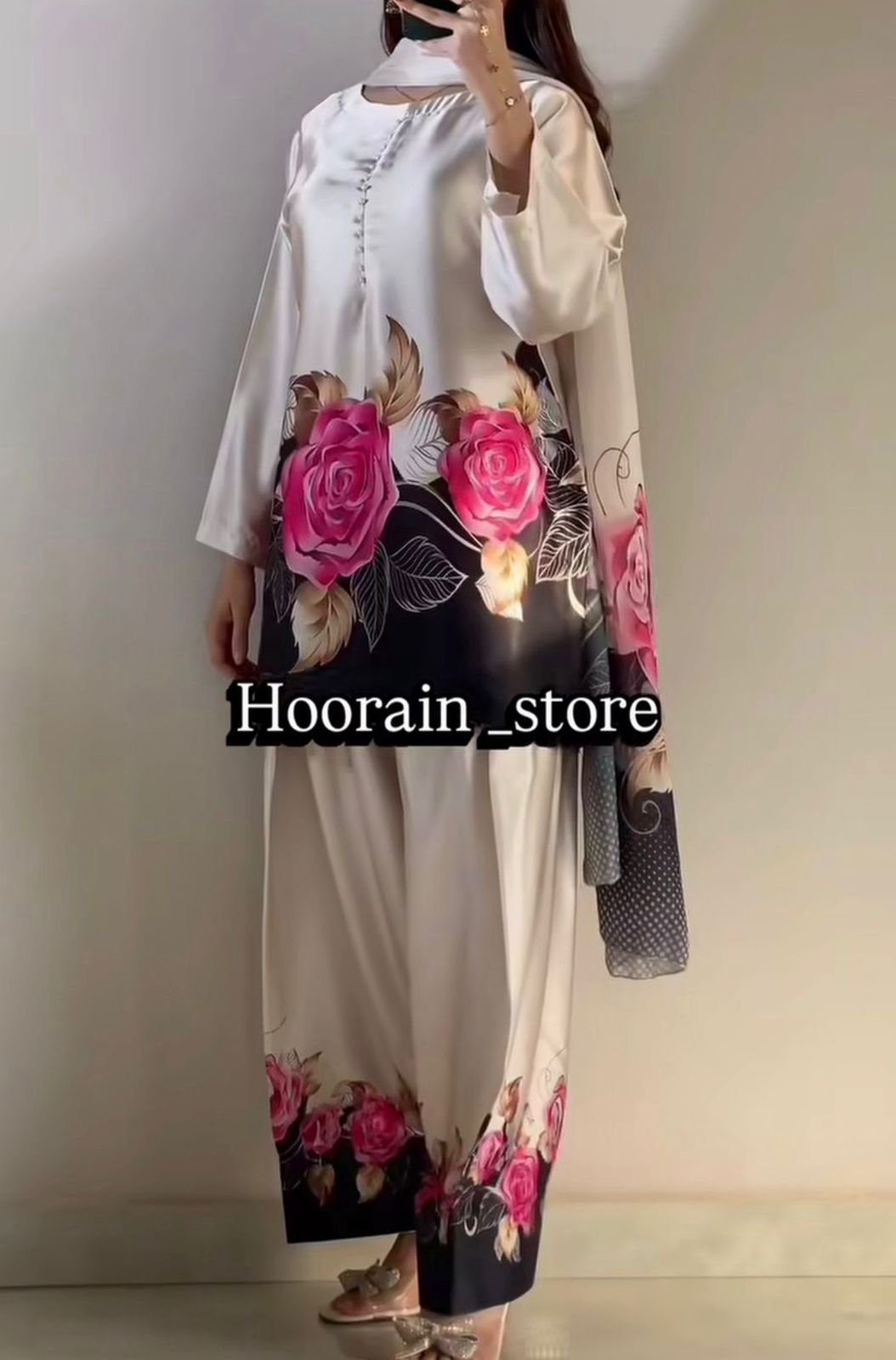 SATIN CRAPE FARSHI SUITS - Image 6