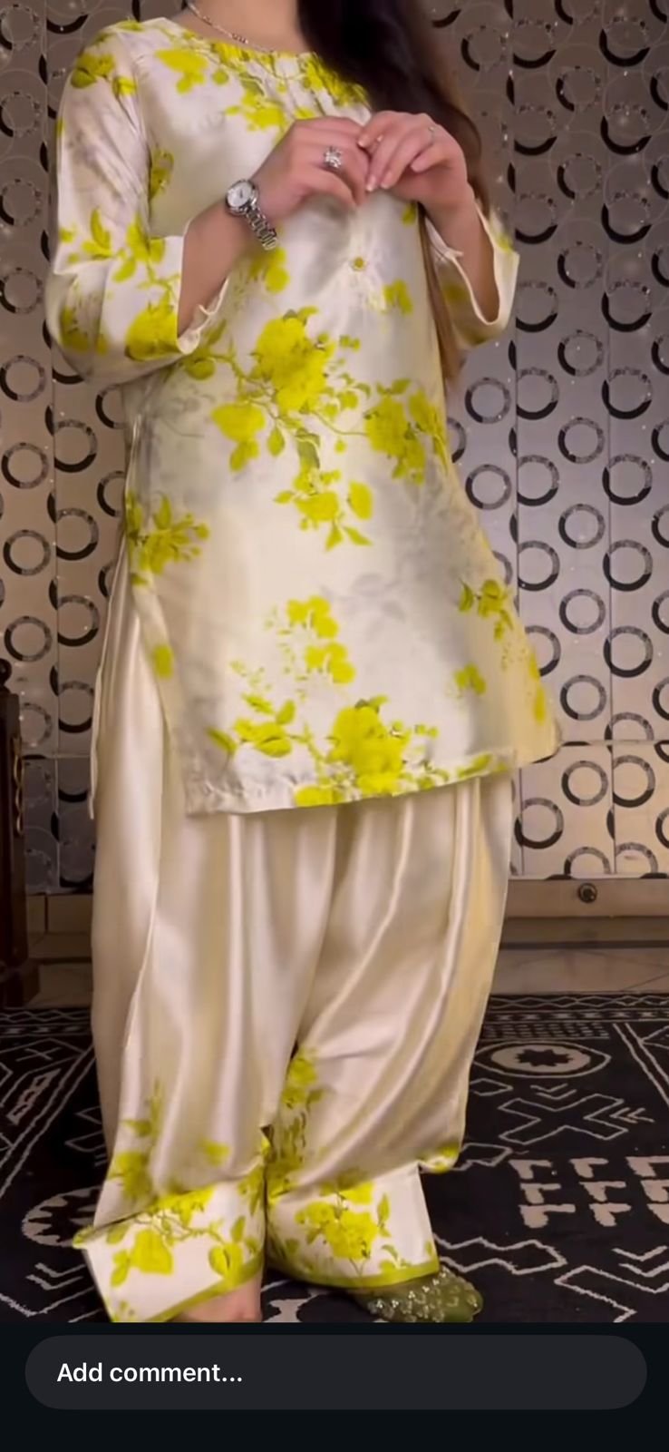 SATIN CRAPE FARSHI SUITS - Image 16