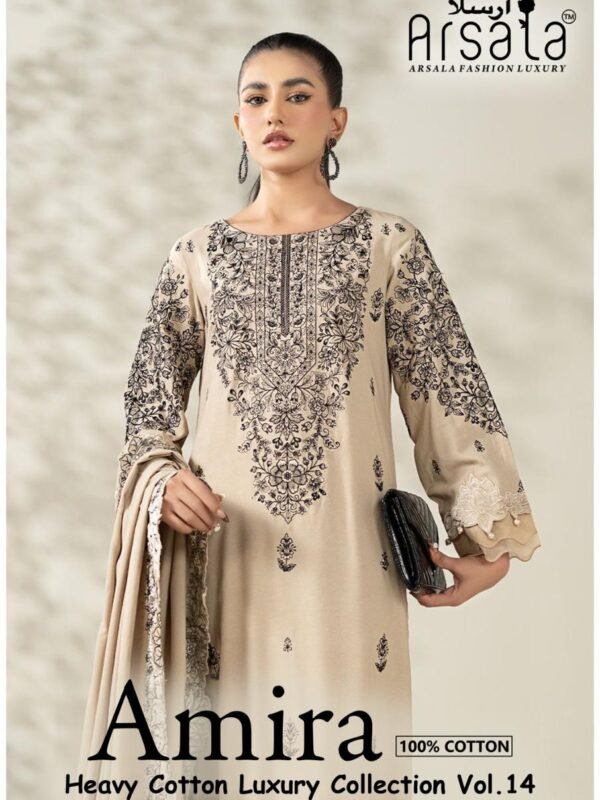 AMIRA HEAVY COTTON LUXURY COLLECTION VOL 14 ARSALA FASHION