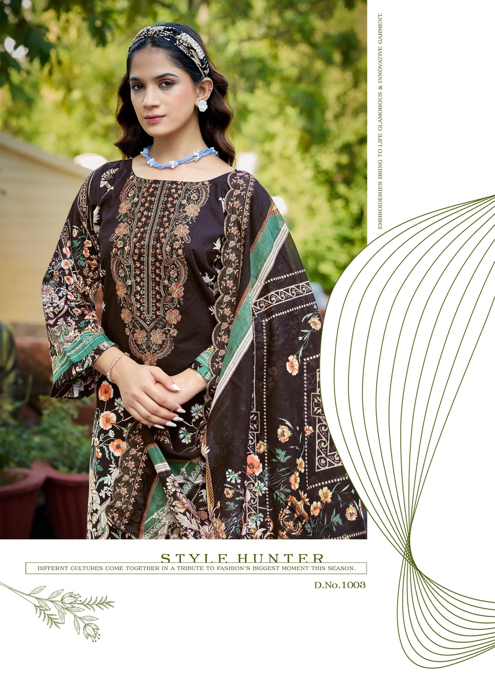 ANARKALI VOL 25 KAVYA KALA (Cotton Dupatta) - Image 4