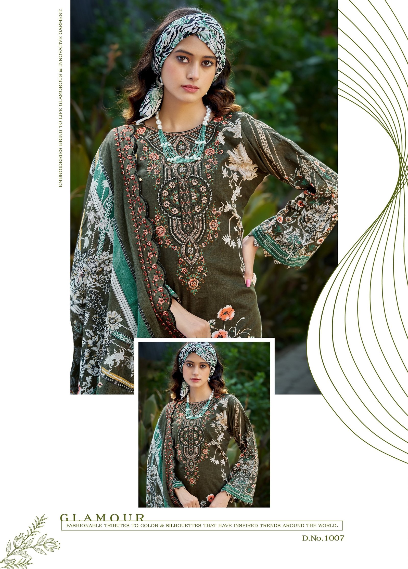 ANARKALI VOL 25 KAVYA KALA (Cotton Dupatta) - Image 5