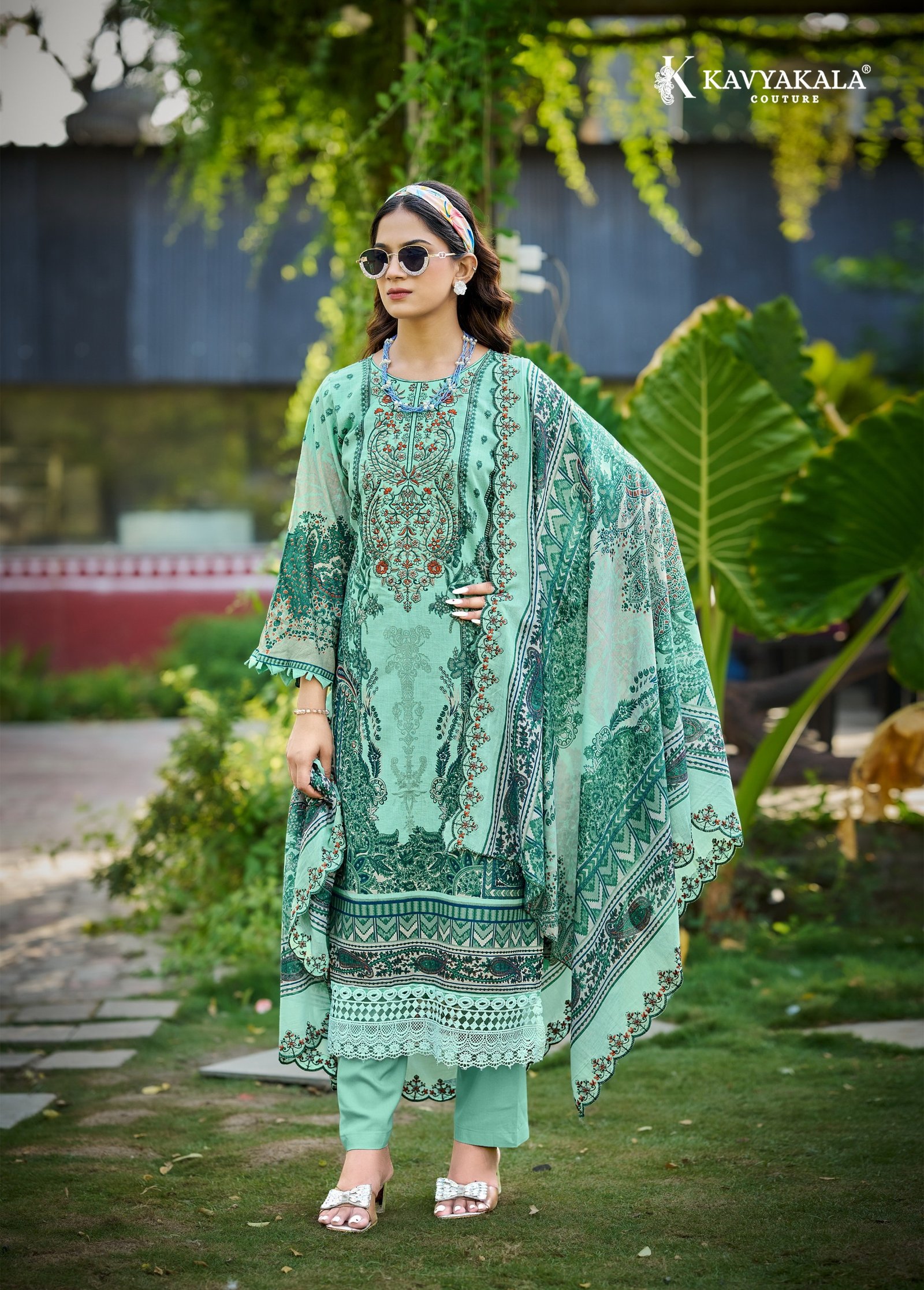 ANARKALI VOL 25 KAVYA KALA (Cotton Dupatta) - Image 9