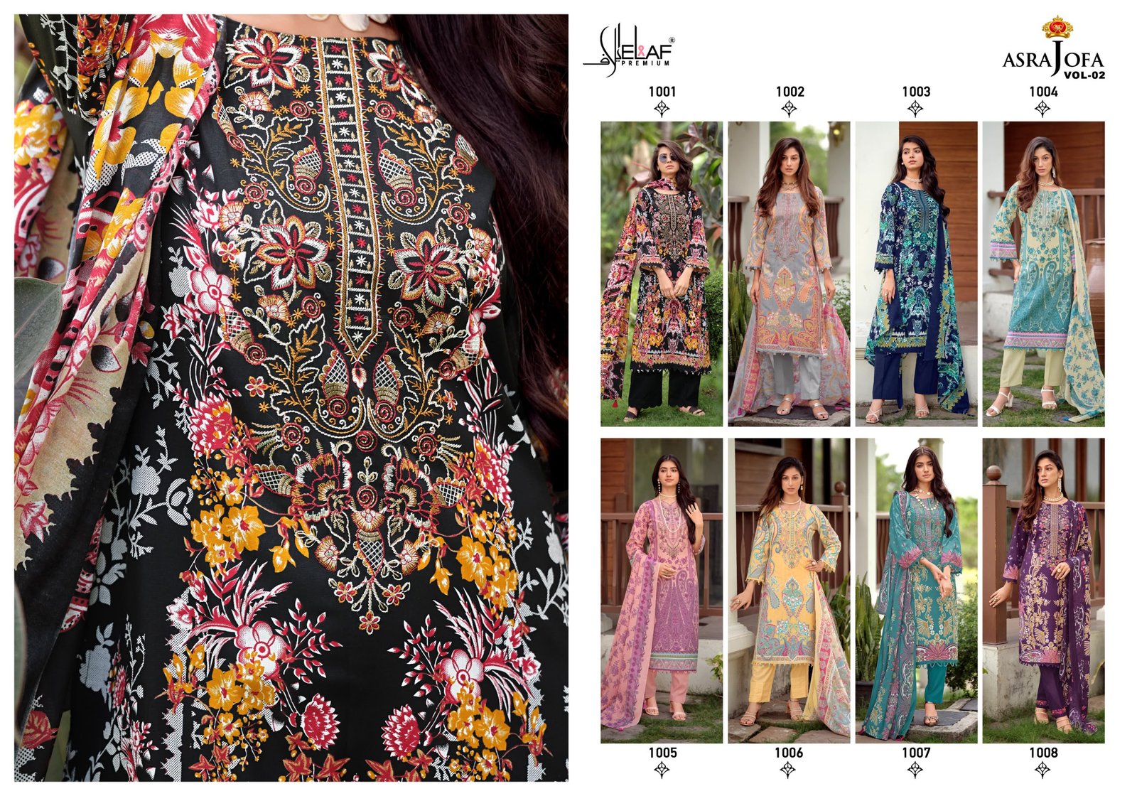 ASRAJOFA VOL 2 ELAF (Cotton Dupatta) - Image 10
