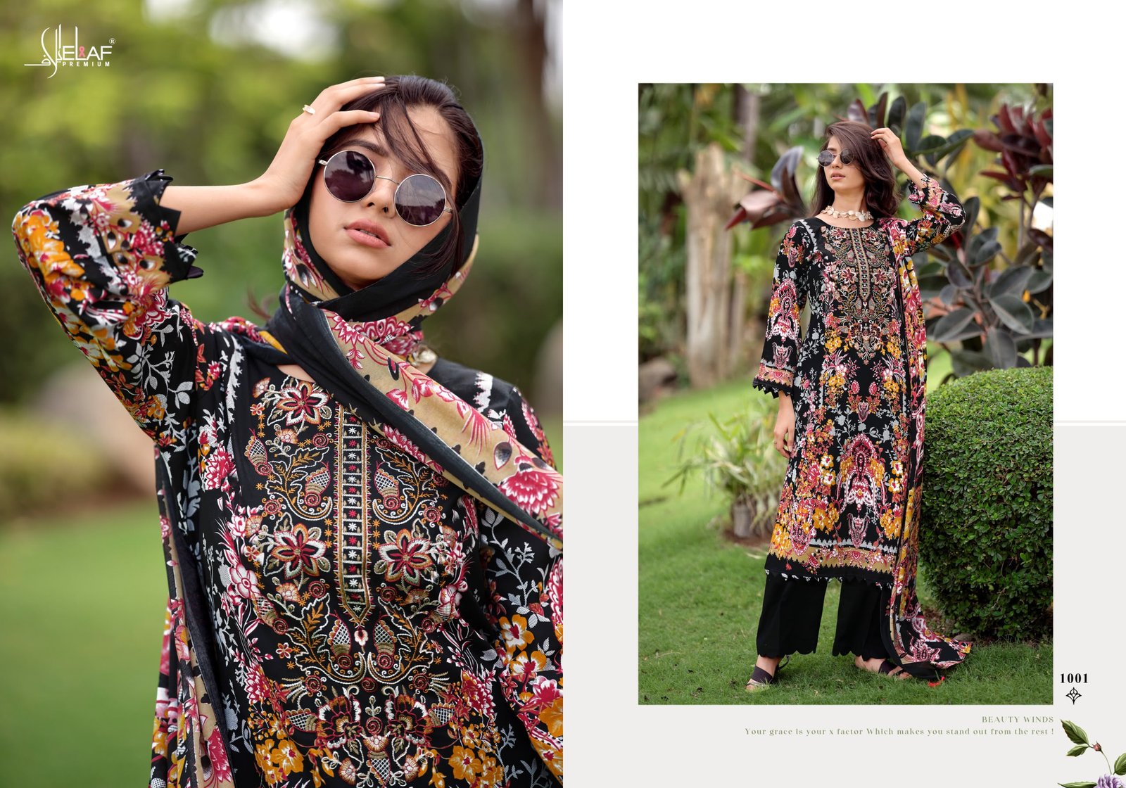 ASRAJOFA VOL 2 ELAF (Cotton Dupatta) - Image 2