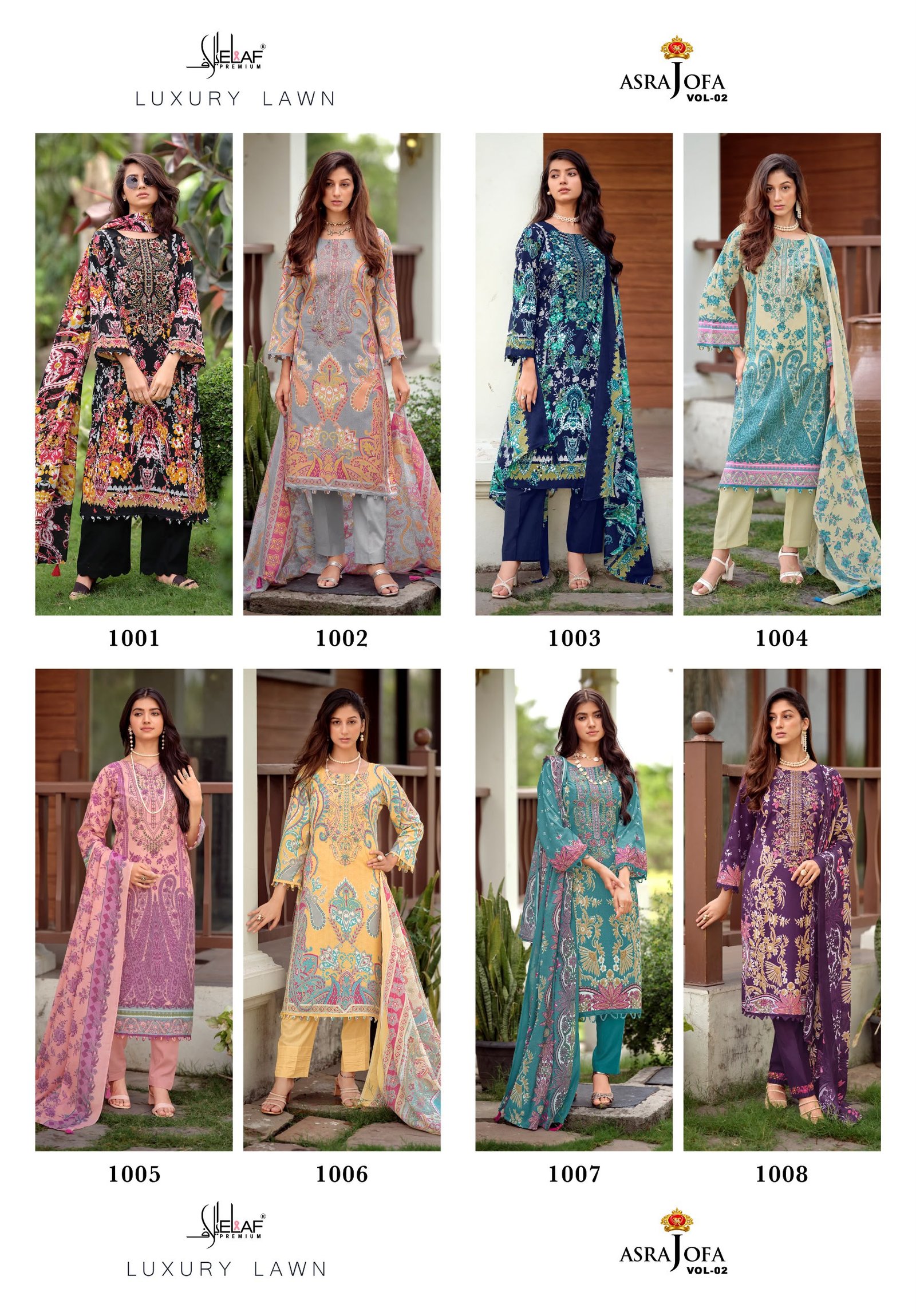 ASRAJOFA VOL 2 ELAF (Cotton Dupatta) - Image 9