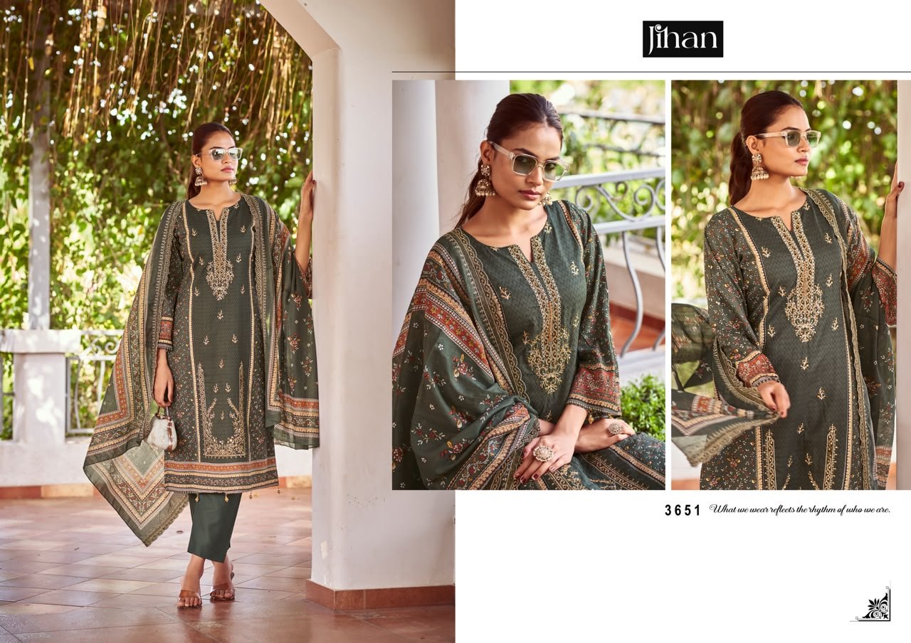 BIN SAEED LAWN COLLECTION VOL 22 JIHAN