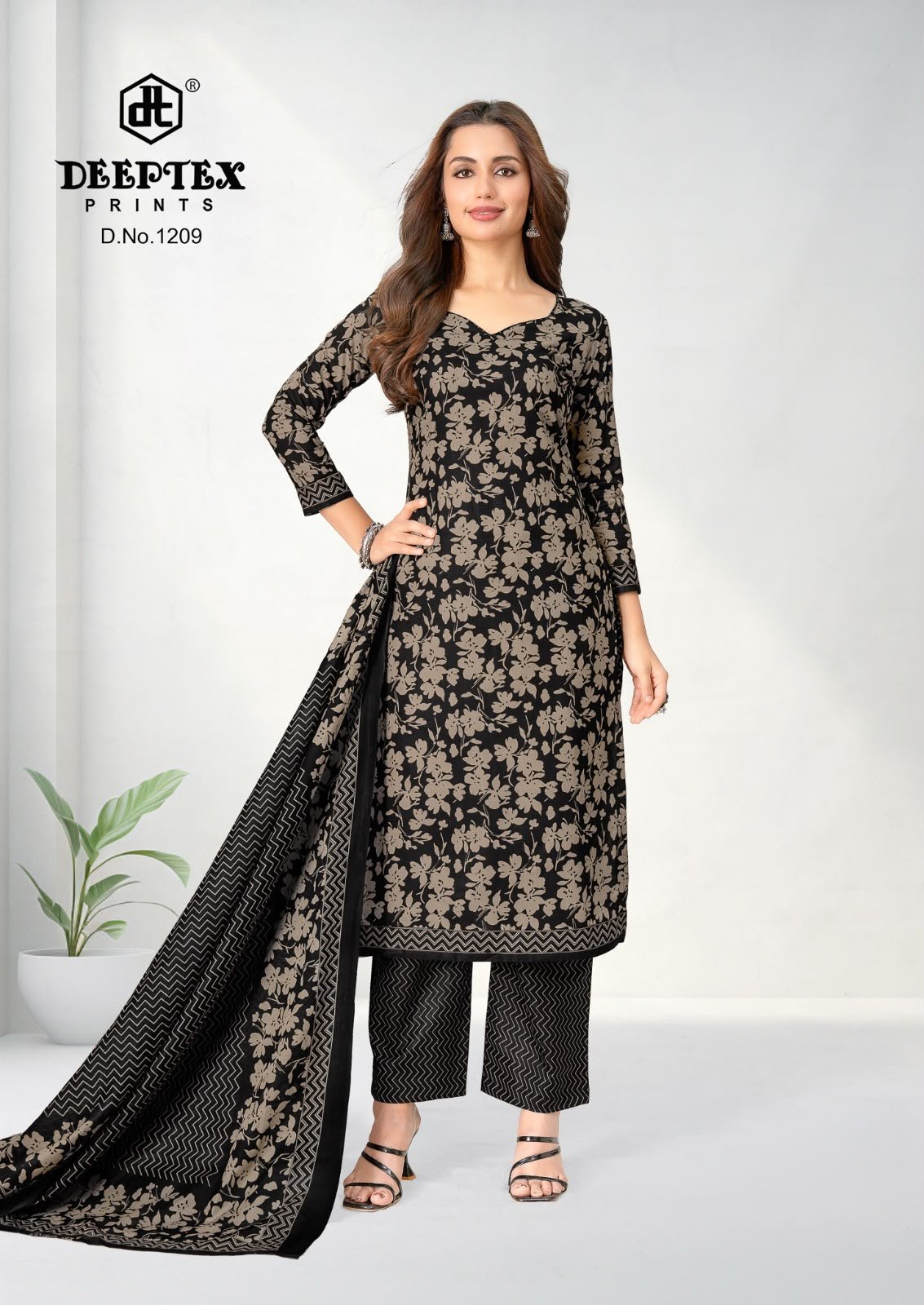 DEEPTEX AALIZA VOL 12 (Cotton Dupatta) - Image 5
