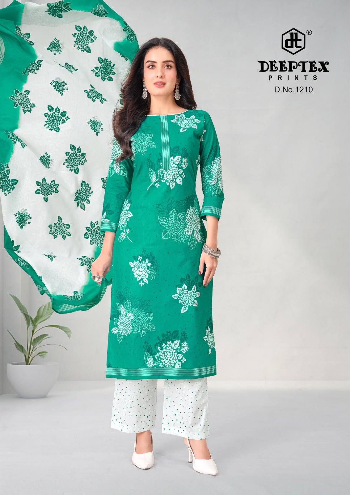 DEEPTEX AALIZA VOL 12 (Cotton Dupatta) - Image 6