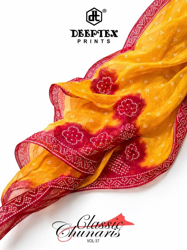 DEEPTEX CLASSIC CHUNARI VOL 37 (Cotton Dupatta)