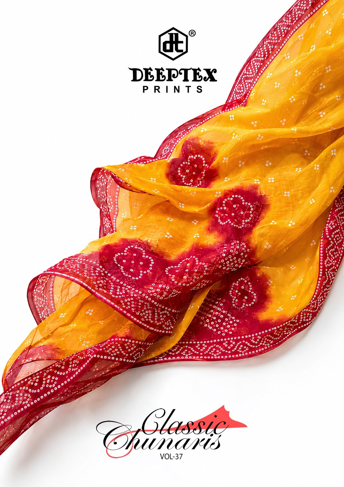DEEPTEX CLASSIC CHUNARI VOL 37 (Cotton Dupatta)