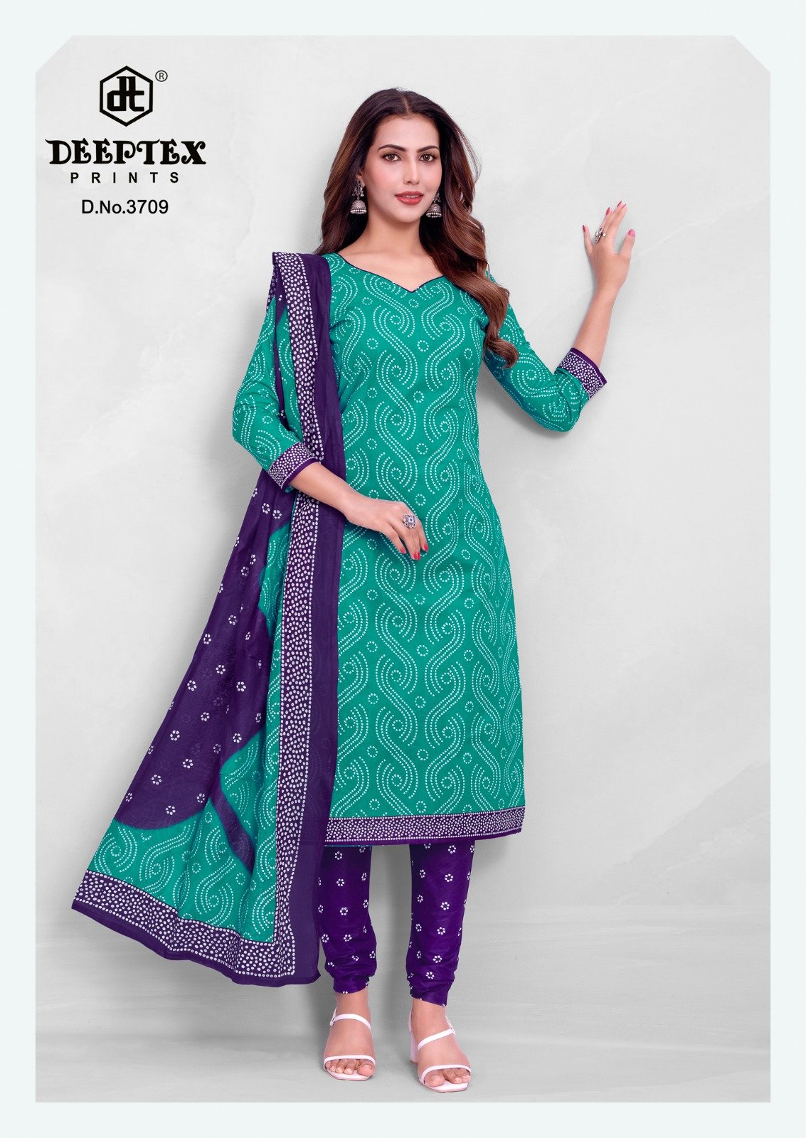 DEEPTEX CLASSIC CHUNARI VOL 37 (Cotton Dupatta) - Image 7