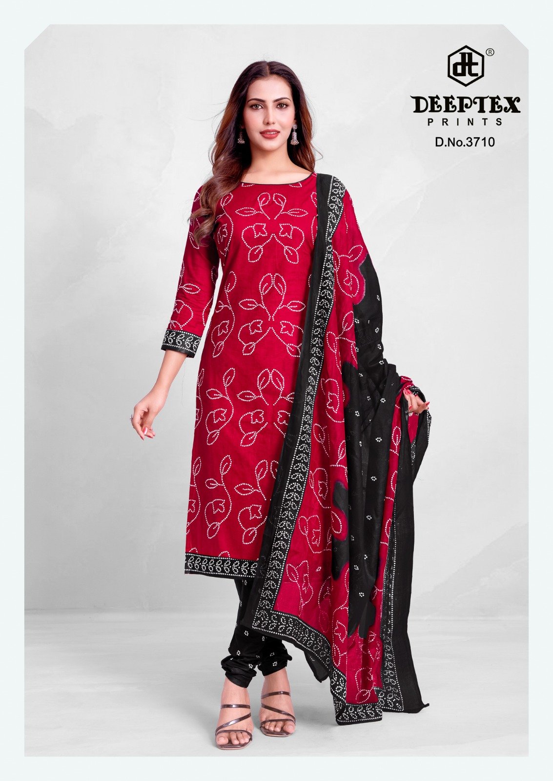 DEEPTEX CLASSIC CHUNARI VOL 37 (Cotton Dupatta) - Image 8