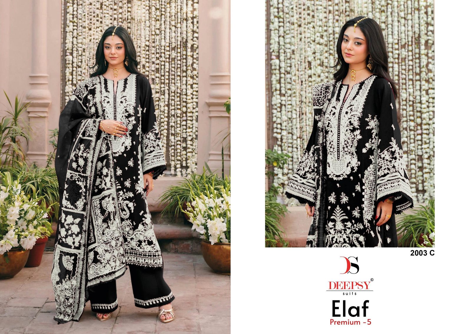 ELAF PREMIUM 3 LUXURY LAWN BY DEEPSY SUITS 2003