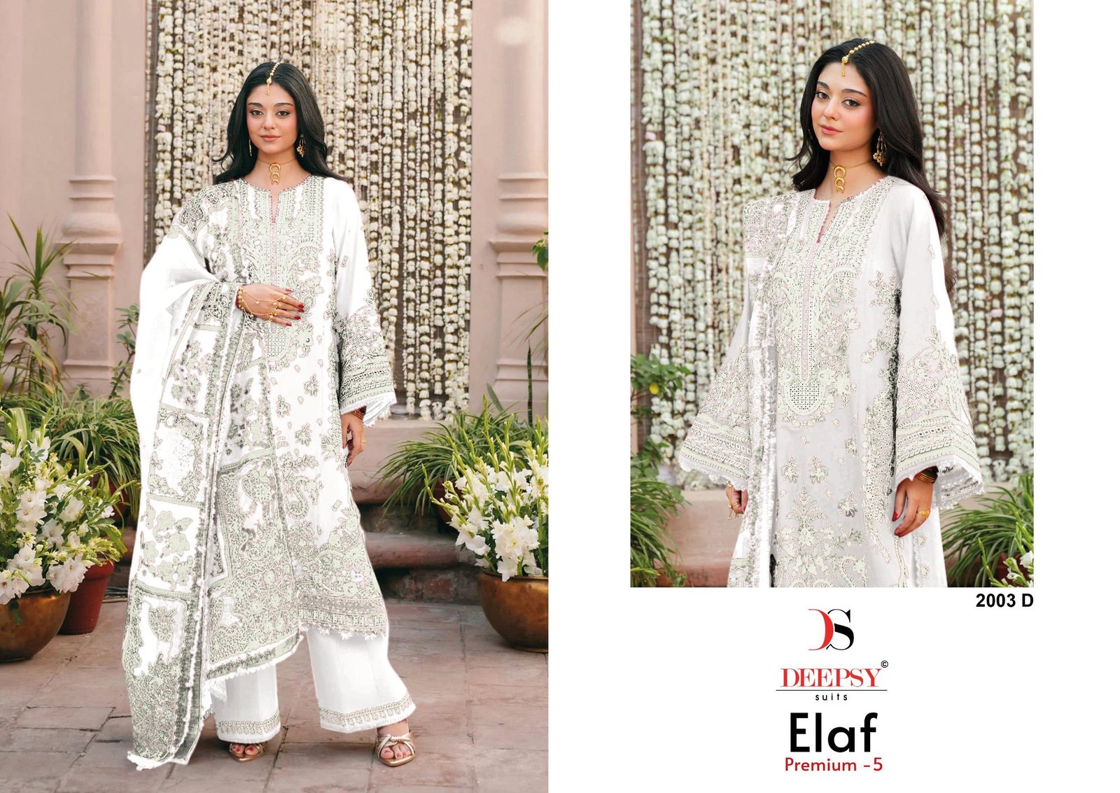 ELAF PREMIUM 3 LUXURY LAWN BY DEEPSY SUITS 2003