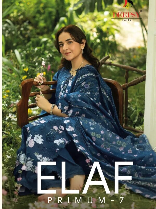 ELAF PREMIUM 7 LUXURY LAWN BY DEEPSY SUITS