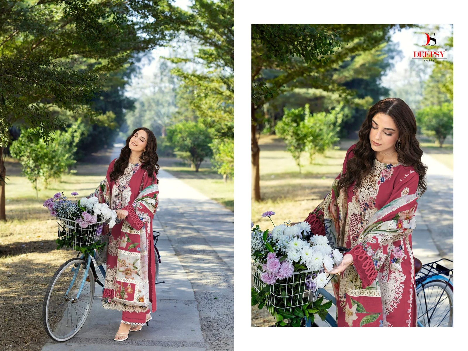 ELAF PREMIUM 8 LUXURY LAWN BY DEEPSY SUITS (Cotton Dupatta) - Image 6