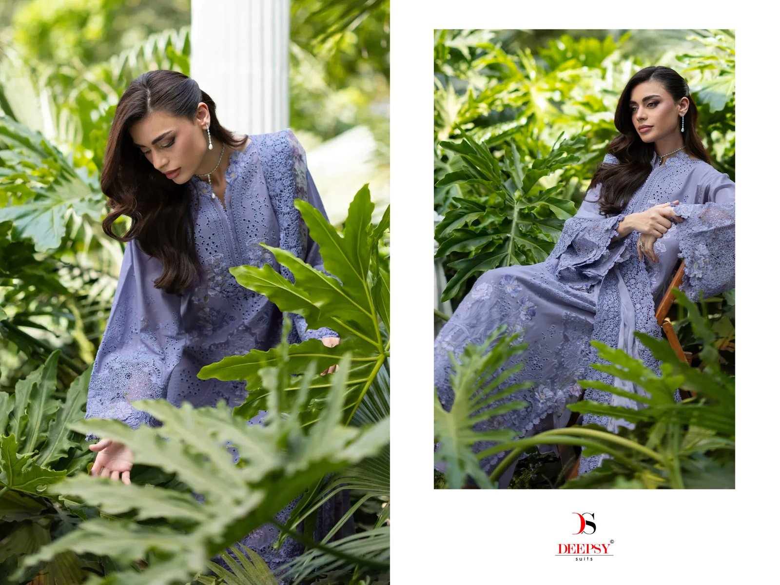 ELAF PREMIUM 8 LUXURY LAWN BY DEEPSY SUITS (Cotton Dupatta) - Image 8