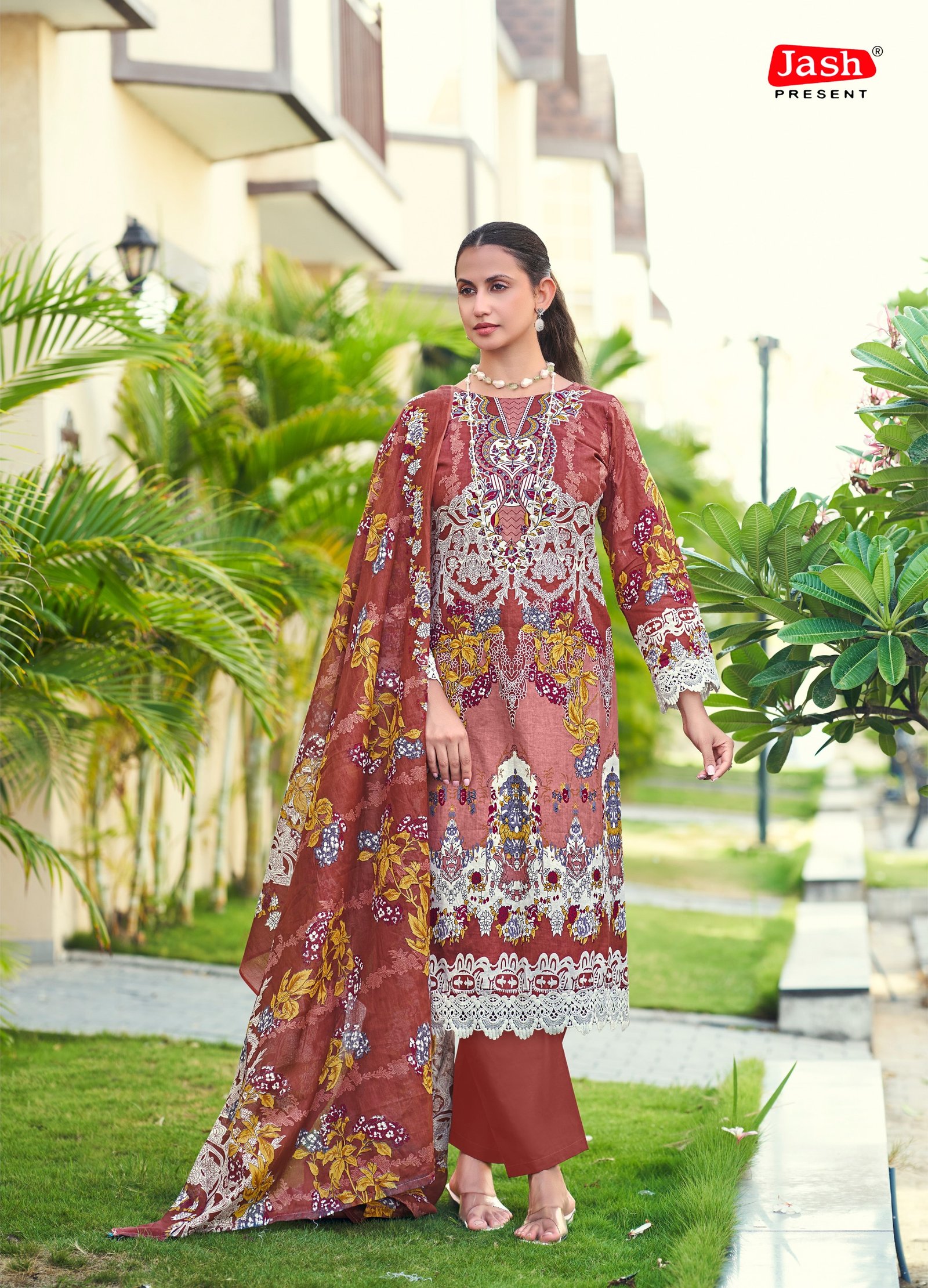 ELLIZA 57 JASH (Cotton Dupatta) - Image 14